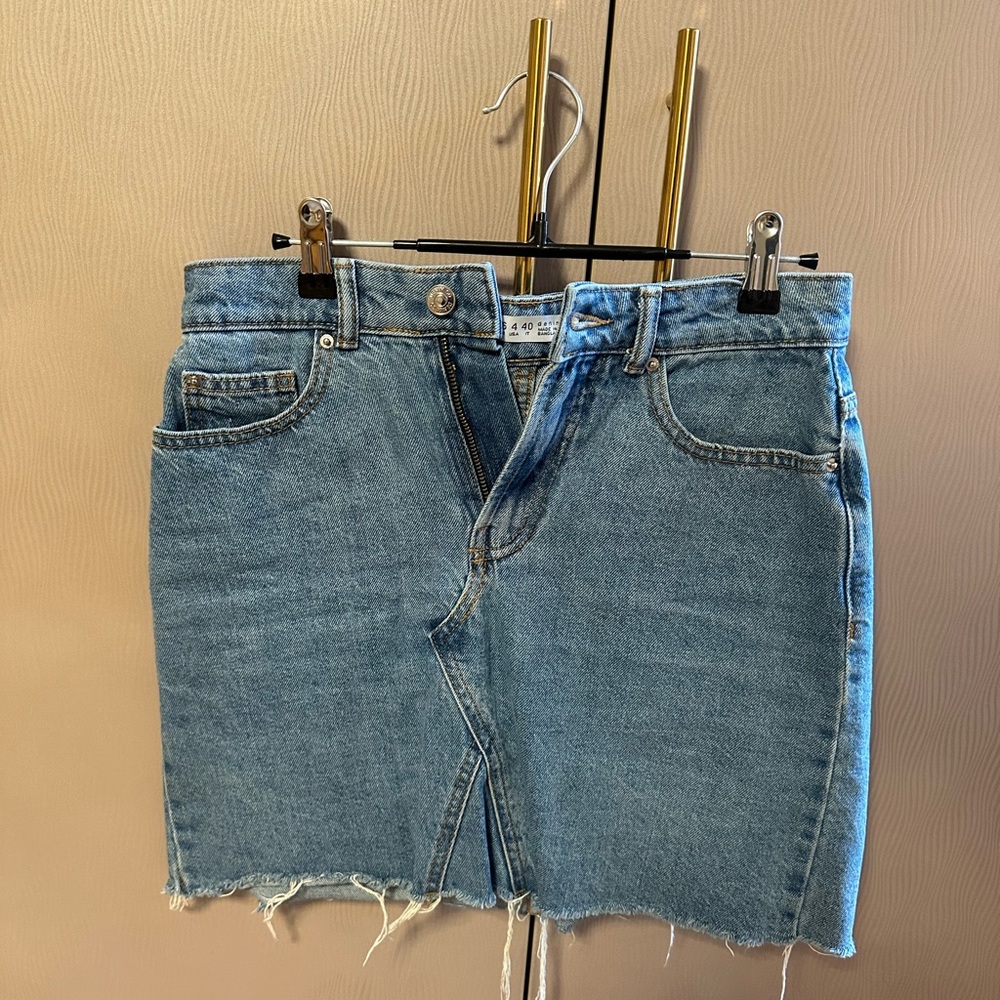 Denim Co mini skirt